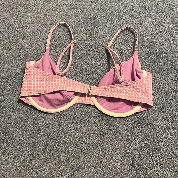 Purple polka dot billabong bikini top - Picture 3 of 3